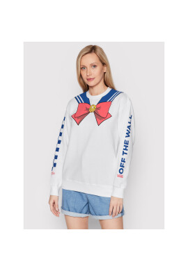 Vans Суитшърт Vendor VN0A7YK7 Бял Regular Fit - Pepit.bg