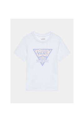 Vans Тишърт Checker Floral Triangle Bff VN00078J Бял Regular Fit - Pepit.bg
