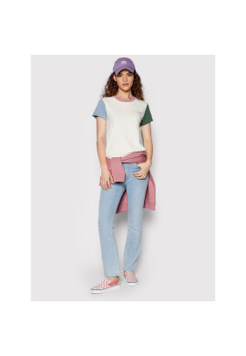 Vans Тишърт Colorblock VN0A5I9D Бежов Regular Fit - Pepit.bg