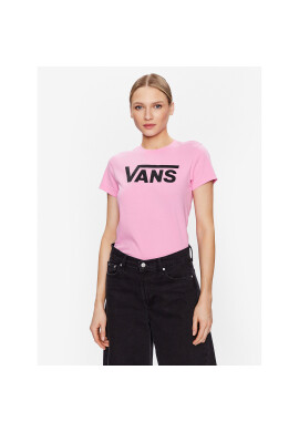 Vans Тишърт Flaying V Crew Tee VN0A3UP4 Розов Regular Fit - Pepit.bg
