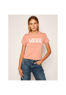 Vans Тишърт Flying V Crew Tee VN0A3UP4 Розов Regular Fit - Pepit.bg