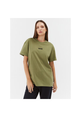 Vans Тишърт Flying V Oversized VN0A7YUT Зелен Regular Fit - Pepit.bg