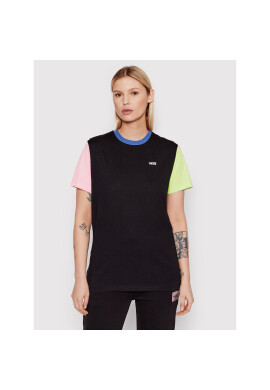 Vans Тишърт Left Chest Colorblock VN0A7RSQ Черен Regular Fit - Pepit.bg