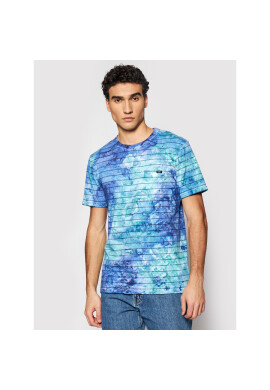 Vans Тишърт Tie Dye Checkerstripe VN0A54BJ Виолетов Regular Fit - Pepit.bg
