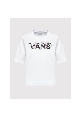 Vans Тишърт VN0A5LCN Бял Relaxed Fit - Pepit.bg