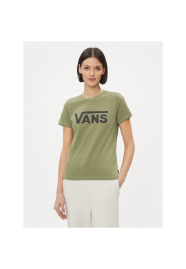 Vans Тишърт Wm Flying V Crew Tee VN0A3UP4 Зелен Regular Fit - Pepit.bg