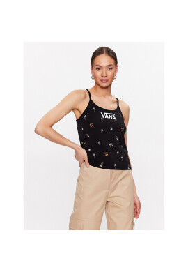 Vans топ Micro Ditsy Halter VN0003M6 Черен Regular Fit - Pepit.bg