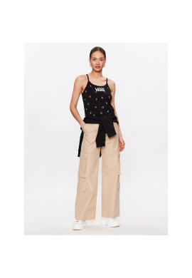 Vans топ Micro Ditsy Halter VN0003M6 Черен Regular Fit - Pepit.bg