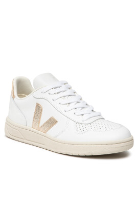 Veja Сникърси V-10 Leather VX0202490A Бял - Pepit.bg