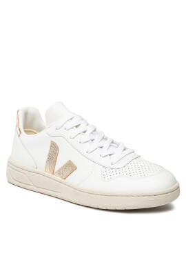 Veja Сникърси V-10 Leather VX0202490B Бял - Pepit.bg