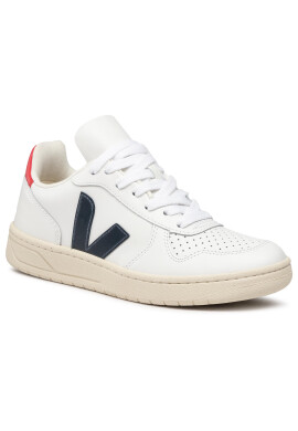 Veja Сникърси V-10 Leather VX021267A Бял - Pepit.bg