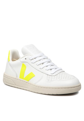 Veja Сникърси V-10 Leather VX022086 Бял - Pepit.bg