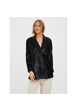 Vero Moda Сако Merle 10277739 Черен Oversize - Pepit.bg