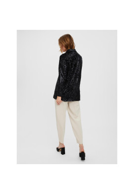 Vero Moda Сако Merle 10277739 Черен Oversize - Pepit.bg