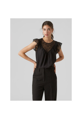 Vero Moda Блуза 10295688 Черен Regular Fit - Pepit.bg