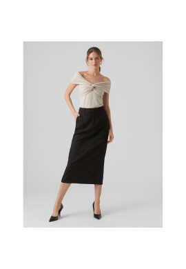 Vero Moda Блуза 10296078 Екрю Regular Fit - Pepit.bg