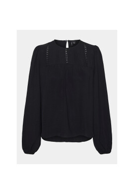 Vero Moda Блуза 10302546 Черен Regular Fit - Pepit.bg