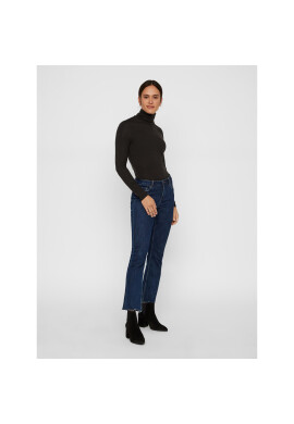 Vero Moda Поло Ava 10219220 Черен Slim Fit - Pepit.bg