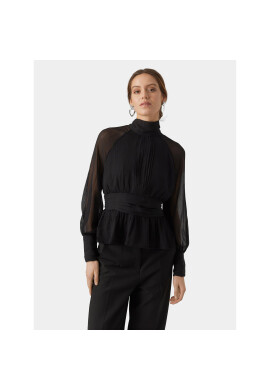 Vero Moda Блуза AWARE 10295842 Черен Regular Fit - Pepit.bg