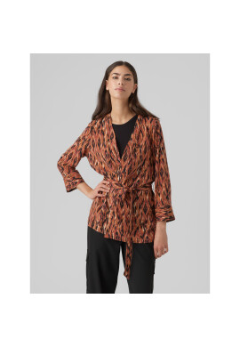 Vero Moda Блуза Easy 10297344 Кафяв Relaxed Fit - Pepit.bg
