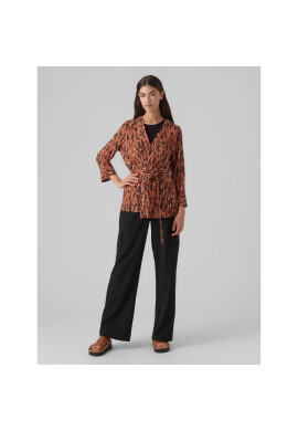 Vero Moda Блуза Easy 10297344 Кафяв Relaxed Fit - Pepit.bg