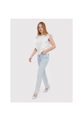 Vero Moda Блуза Ovina 10265116 Бял Regular Fit - Pepit.bg