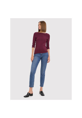 Vero Moda Блуза Panda 10274133 Бордо Regular Fit - Pepit.bg