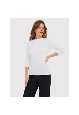 Vero Moda Блуза Panda 10274133 Бял Regular Fit - Pepit.bg