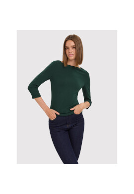 Vero Moda Блуза Panda 10274133 Зелен Regular Fit - Pepit.bg