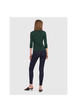 Vero Moda Блуза Panda 10274133 Зелен Regular Fit - Pepit.bg