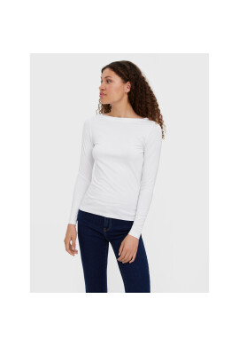 Vero Moda Блуза Panda 10274134 Бял Slim Fit - Pepit.bg