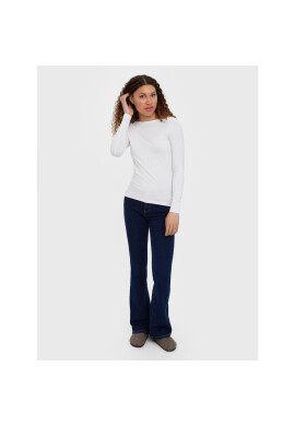 Vero Moda Блуза Panda 10274134 Бял Slim Fit - Pepit.bg