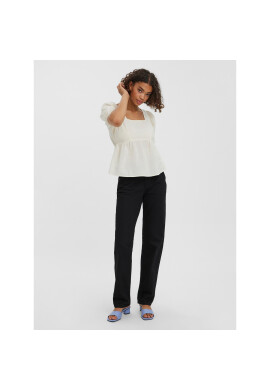 Vero Moda Блуза Tabita 10264614 Екрю Regular Fit - Pepit.bg