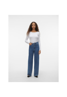 Vero Moda Боди AWARE Heaven 10298465 Бял Slim Fit - Pepit.bg