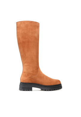 Vero Moda Ботуши Ella 10262652 Кафяв - Pepit.bg