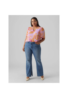 Vero Moda Curve Блуза 10289210 Виолетов Regular Fit - Pepit.bg