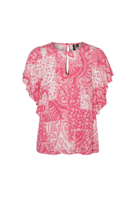 Vero Moda Curve Блуза 10294275 Розов Regular Fit - Pepit.bg