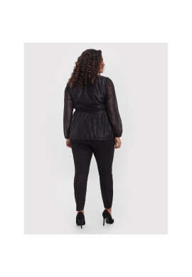 Vero Moda Curve Блуза Lisa 10256711 Черен Regular Fit - Pepit.bg