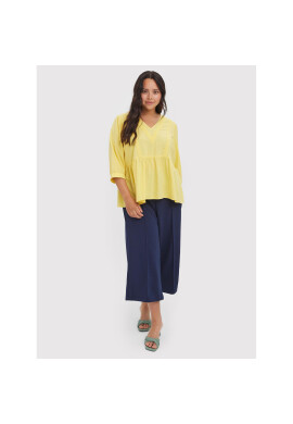 Vero Moda Curve Блуза Mavis 10267028 Жълт Regular Fit - Pepit.bg