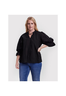 Vero Moda Curve Блуза Rianne 10256550 Черен Regular Fit - Pepit.bg