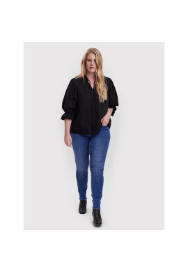 Vero Moda Curve Блуза Rianne 10256550 Черен Regular Fit - Pepit.bg