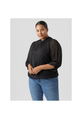 Vero Moda Curve Блуза Rosa 10284309 Черен Regular Fit - Pepit.bg