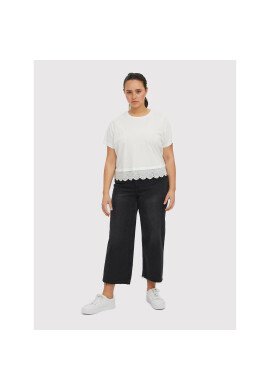 Vero Moda Curve Блуза Summer 10273938 Бял Regular Fit - Pepit.bg