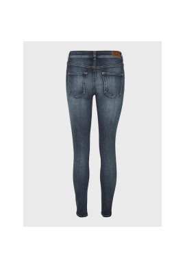 Vero Moda Curve Дънки Lux 10281184 Тъмносин Slim Fit - Pepit.bg