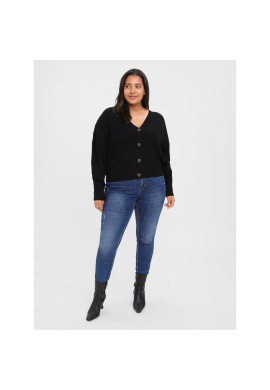 Vero Moda Curve Кардиган Lea 10276647 Черен Regular Fit - Pepit.bg
