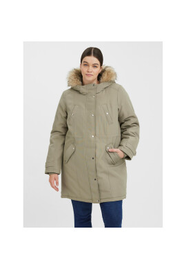 Vero Moda Curve Парка Trok 10267442 Зелен Regular Fit - Pepit.bg