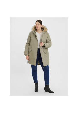 Vero Moda Curve Парка Trok 10267442 Зелен Regular Fit - Pepit.bg