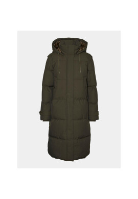Vero Moda Curve Пухено яке 10301538 Зелен Regular Fit - Pepit.bg