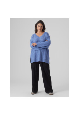 Vero Moda Curve Пуловер 10297266 Син Regular Fit - Pepit.bg
