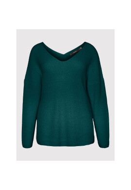 Vero Moda Curve Пуловер Lea 10252754 Зелен Regular Fit - Pepit.bg